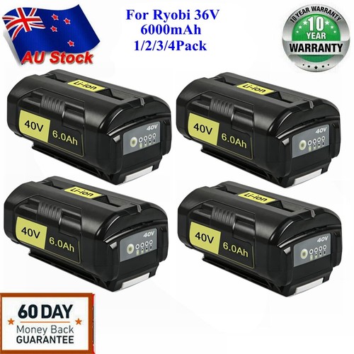 36v Akku Für Ryobi 6Ah BPL3650D BPL3640D OP4015 OP4026 OP4050