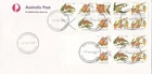 MAFD644) Australia 1982 Eucalyptus Booklet Panes FDC