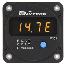 DAVTRON O.A.T. (OUTSIDE AIR TEMPERATURE) GAUGE/Displays Fahrenheit, Celsius