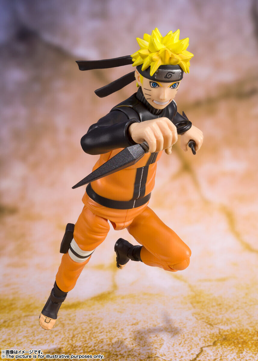 Boneco Uzumaki Naruto - Best Selection - S.h.figuarts Bandai