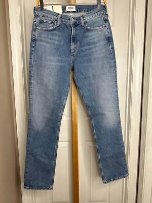 Anthropologie AGOLDE Mid-Rise Relaxed Bootcut Jeans Size 28