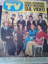 SORRISI E CANZONI N.48/1972-BERTI-FRATELLO-NADA-IVA ZANICCHI-RANIERI-A. VENDITTI