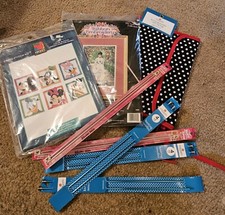 Crochet Hook And Needles Lot Knitting Accessories Bag And Kits