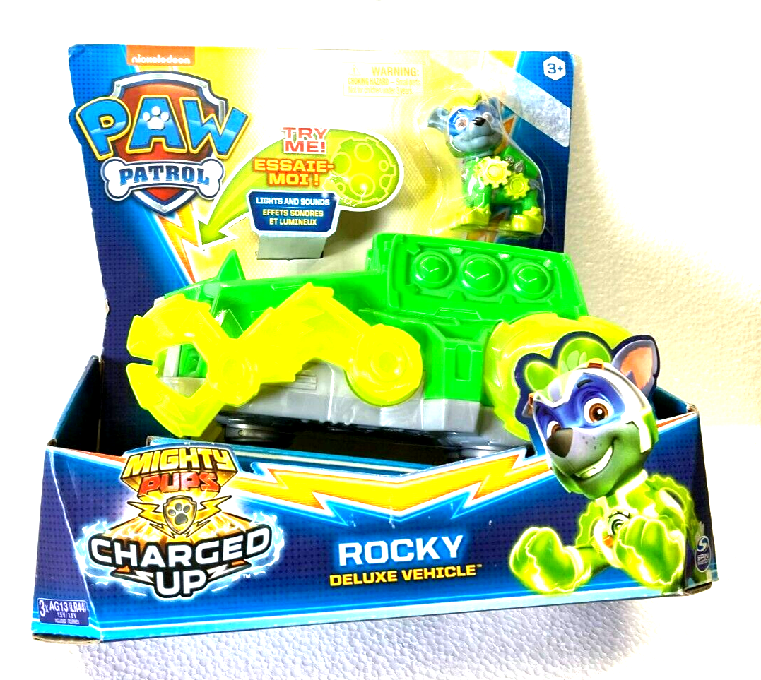 paw patrol charged up rocky