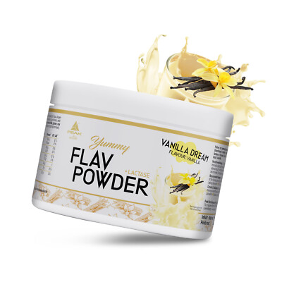 PEAK Yummy Flav Powder - 250g I 50 Portionen I Geschmackspulver zum Süßen