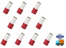 10pcs 2/0 Gauge Wire Ferrule Amplifier Ferrules AWG 2/0 Tin Copper Amp