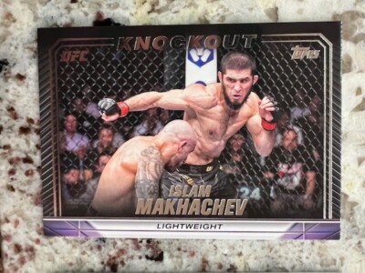 2024 TOPPS UFC KNOCKOUT BASE CARD LIGHTWEIGHT ISLAM MAKHACHEV #59