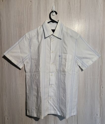 Mulberry Mens Size S Short Sleeve Button Up Collared Shirt - Picture 1 of 9