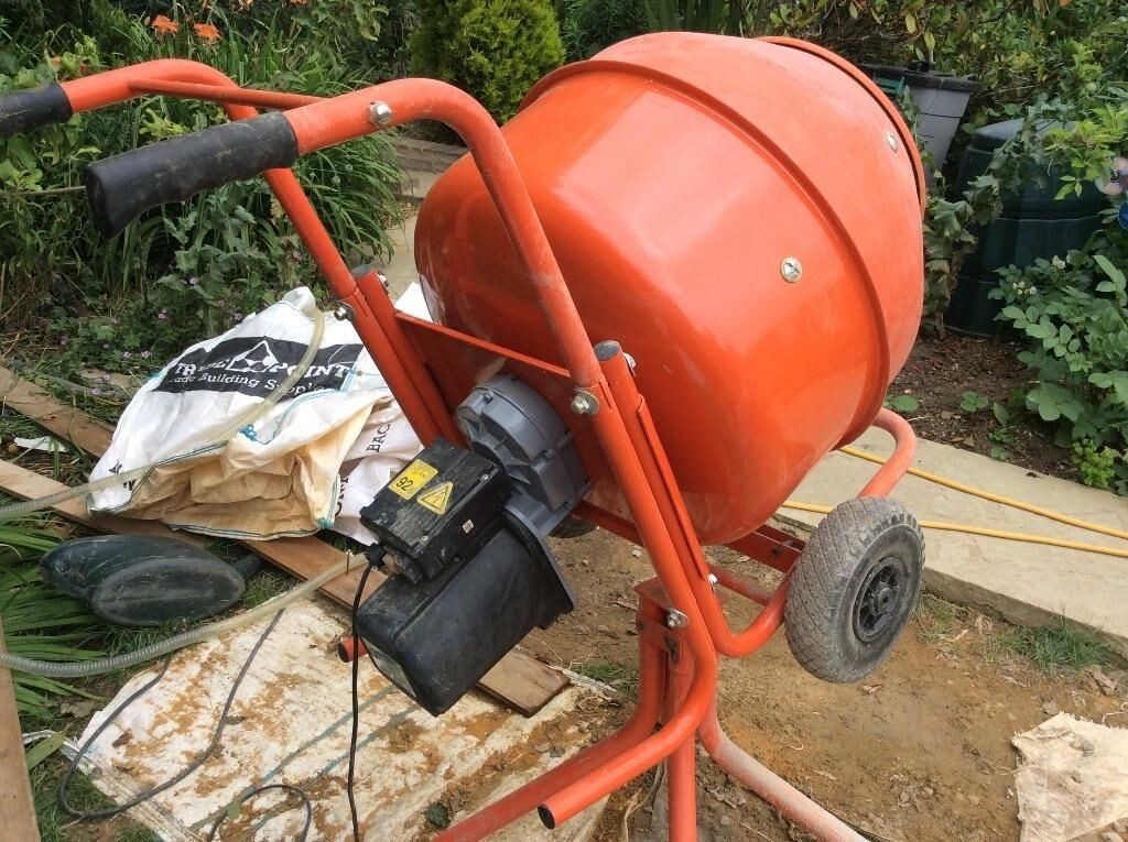 Cement mixer for hire / rent in Warwick Leamington Spa area.240 V. eBay
