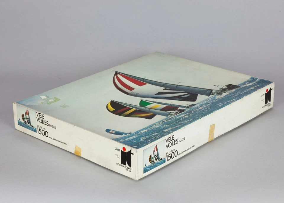 Puzzle INTERNATIONAL TEAM 1500 pz - 9012 - 58x78 cm - Vele Voiles Sails - NEW! - Immagine 3 di 4