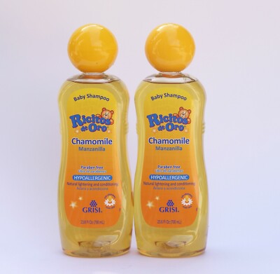 grisi ricitos de oro manzanilla baby shampoo