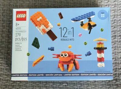 LEGO Set 40593 Fun Creativity 12-in-1 - 279 pieces Limited Edition