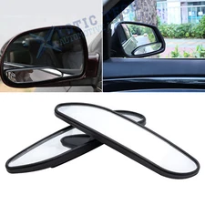 2x 360° Wide Angle Convex Rear Side View Blind Spot Mirror Universal fit Car