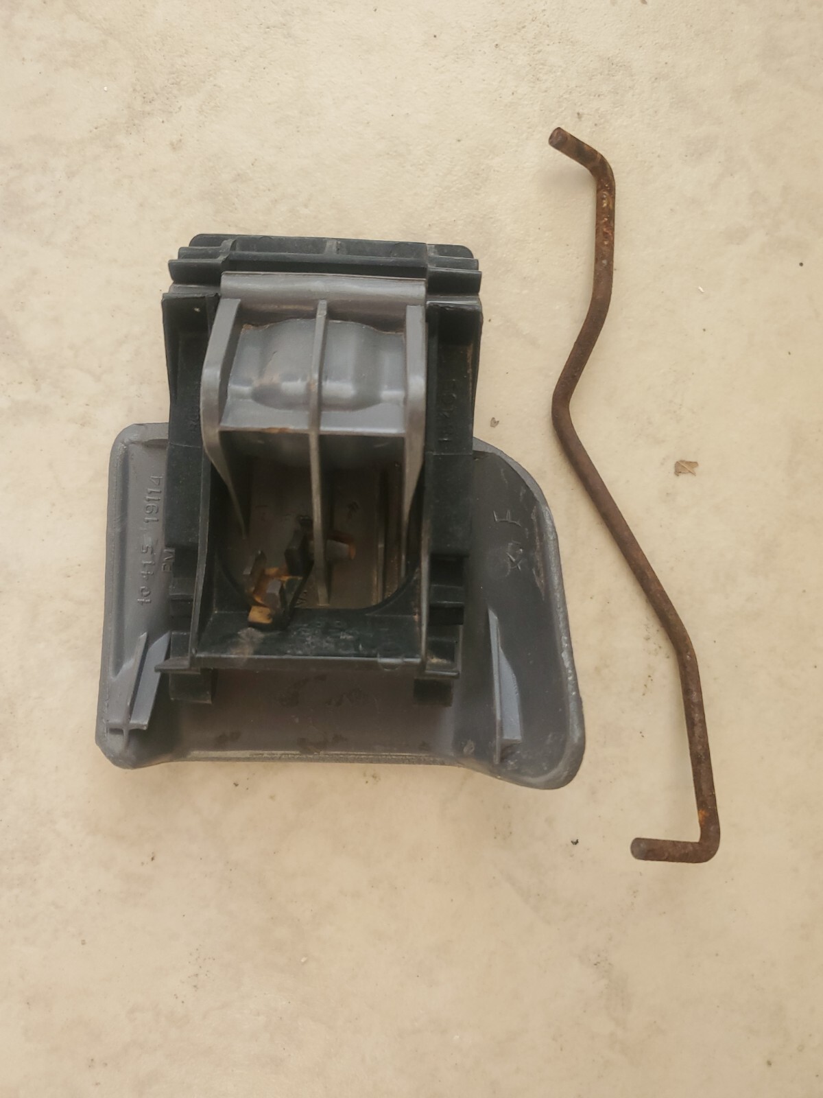 9801 Dodge Ram Parking Brake Release Handle Emergency Brake Lever Dark