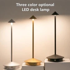 Rechargeable Table Lamp Creative Dining Touch LED Hotel Bar Coffee Pina Pro Tabl