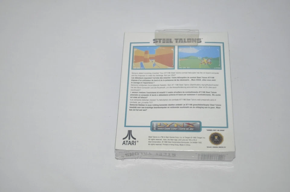 Steel Talons for the Atari Lynx System NEW SEALED - Image 4 of 4