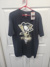 NHL Pittsburgh Penguins Reebok T Shirt 2014 Stadium Series sz L NWT