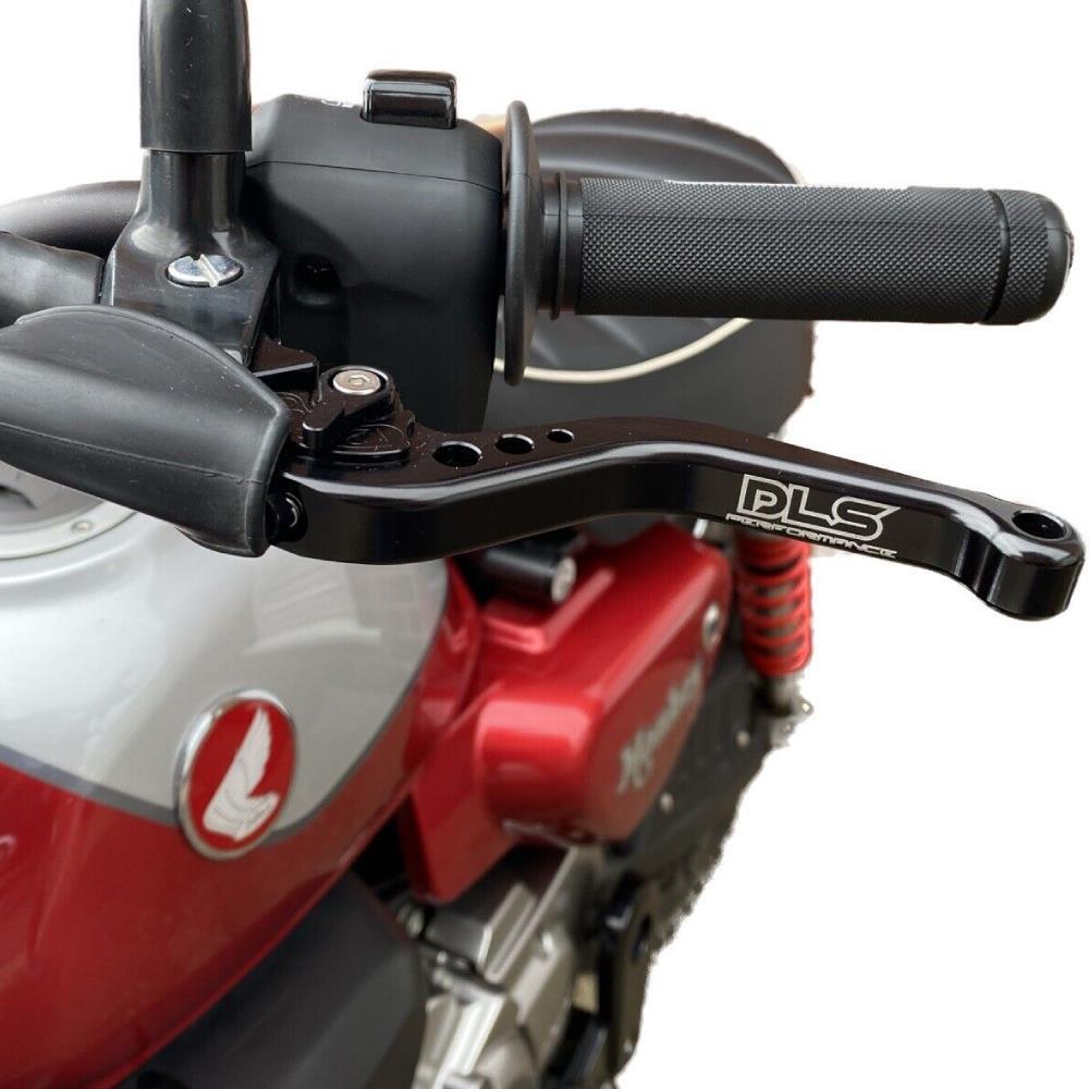 DLS Performance Short Black Clutch & Brake Levers Honda GROM MSX