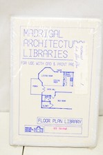 NEW Madrigal Architectural Libraries CAD Paint Program IFF Format