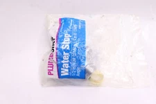 Plumb Shop Water Stop 1/4-Turn Angle Stop 1/2" Nom Comp x 1/4" OD Comp PLB111X P