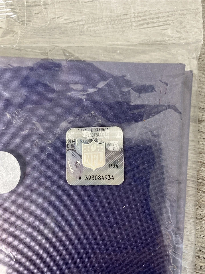 Los Angeles Rams Football Rectangle Plastic Party Tablecover Size 54" x 102” - Image 4 of 4