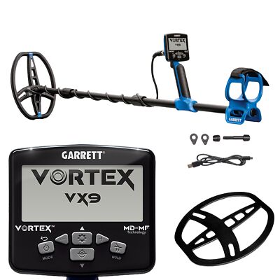 Garrett Vortex VX9 Metal Detector with CS-3 Z-Lynk Wireless