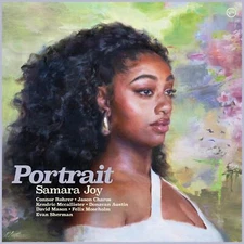 Samara Joy Portrait Vinyl Collection of Standards and Original Music 2024