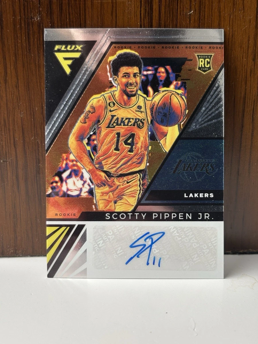 Panini Scottie Pippen Basketball Autographed Sports Trading Cards