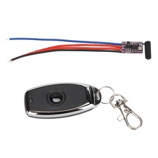 Remote Control Relay Switch 5V To 24V Single Button Wireless Momentary