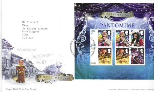 GB Comm/FDC - Christmas 2008 - 2008  (RM907)