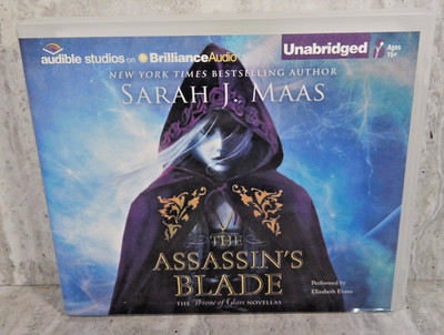 2014 The Assassin's Blade by Sarah J. Maas Audible Studios Audiobook 11 CD's
