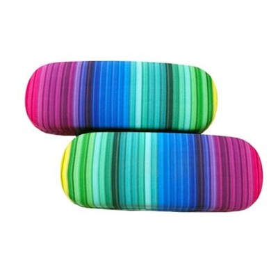 Eyeglass Case New Rainbow Design Durable Hard Metal Shell Sunglasses Case Hard 