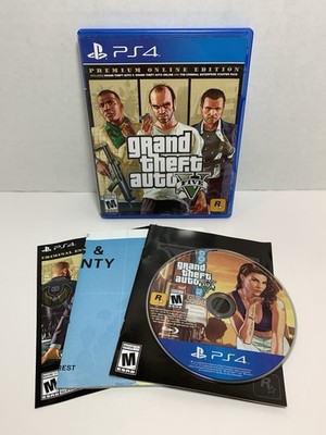Grand Theft Auto V [Premium Edition] Complete W/Map - Great Disk - Free Ship