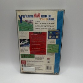 EA SPORTS FIFA International Soccer Sega CD w/ Manual GA 1994 Soccer
