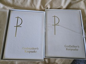Godfather & Godmother Keepsake Books New