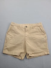 Chubbies 7'' Inseam Shorts Mens 32 Brown Chino Beach Regular Fit