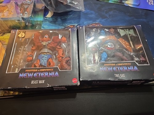 masters of the universe new eternia figur lot 2 Bad And Beastman