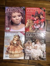 Lot of 4 DOLL CRAFTER Magazines W/Patterns 1990-1997