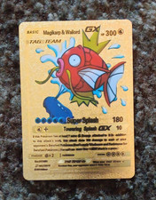 The Pokemon Company Magikarp & Wailord GX 161/181 Team Up Full Art Holo 300HP on eBay