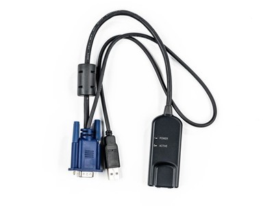 Vertiv Avocent MPUIQ-VMCHS Tastatur-, Video- und Mauskabel Schwarz, Blau 0,3556m