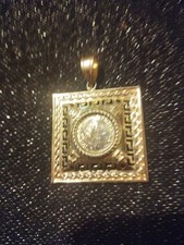 pendentif or 18 carats ancien