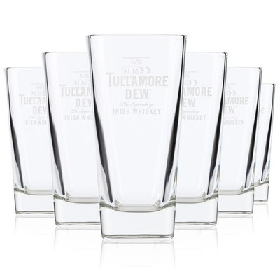 6x Tullamore Dew Whiskey Glas Longdrinkglas 0,25l  Borgonovo Palladio