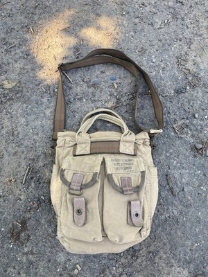 Vintage Diesel Style Y2K Faded Khaki Sling Bag | eBay