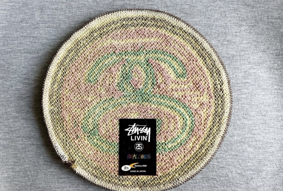 ラグ・カーペット Stussy G1950 SS Link Rag 72cm fragment STUSSY×Gallery 1950 FRAGMENT rug limited 26cm pink×green Japan | eBay