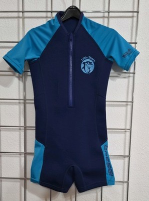 Cressi Little Shark  Shorty UV 50+ Neoprenanzug für Kinder 3/4  Jahre Neopren