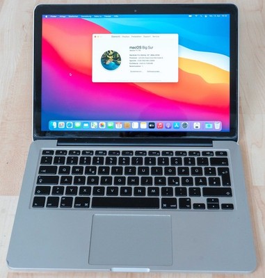 Apple MacBook Pro 13 2014, 512 GB SSD, silber