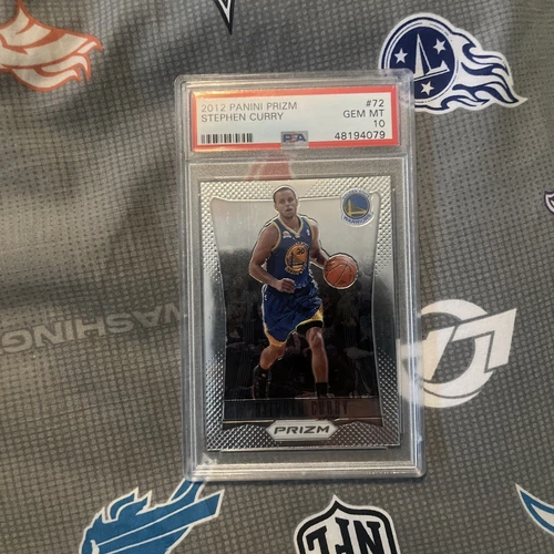 STEPHEN STEPH CURRY PSA 10 2012 PANINI PRIZM #72 GEM MINT 1ST YEAR, LOW POP 🔥