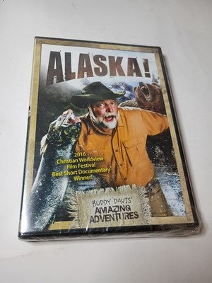Buddy Davis' Amazing Adventures: Alaska DVD (New Sealed, *READ*)