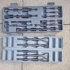 HAMMER CHISEL SET - 15 -PIECE MASONRY AND CONCRETE DRILL BIT SET IN PLASTIC CASE