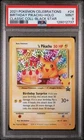 PSA 9 Grading Card Pokemon PTCG - CELEBRATIONS Birthday Pikachu Holo #24 EN